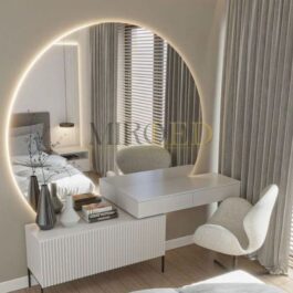 Grand miroir rond lumineux « LUCIDO »