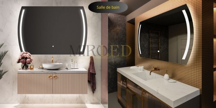 Eclairage miroir salle de bain